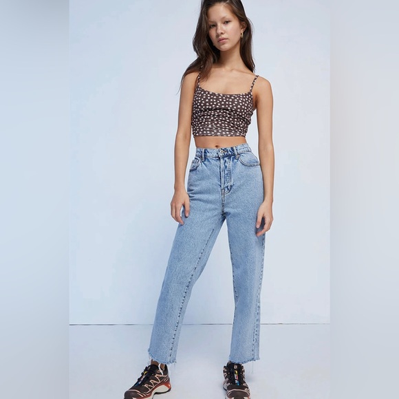 PacSun Denim - 📍 PacSun Light Blue High Rise Straight Leg Jeans Women’s Size 27